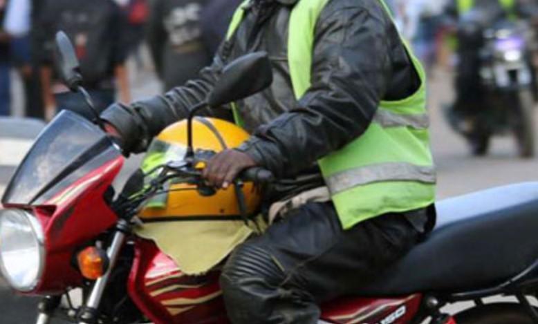 File Image of a boda boda rider.